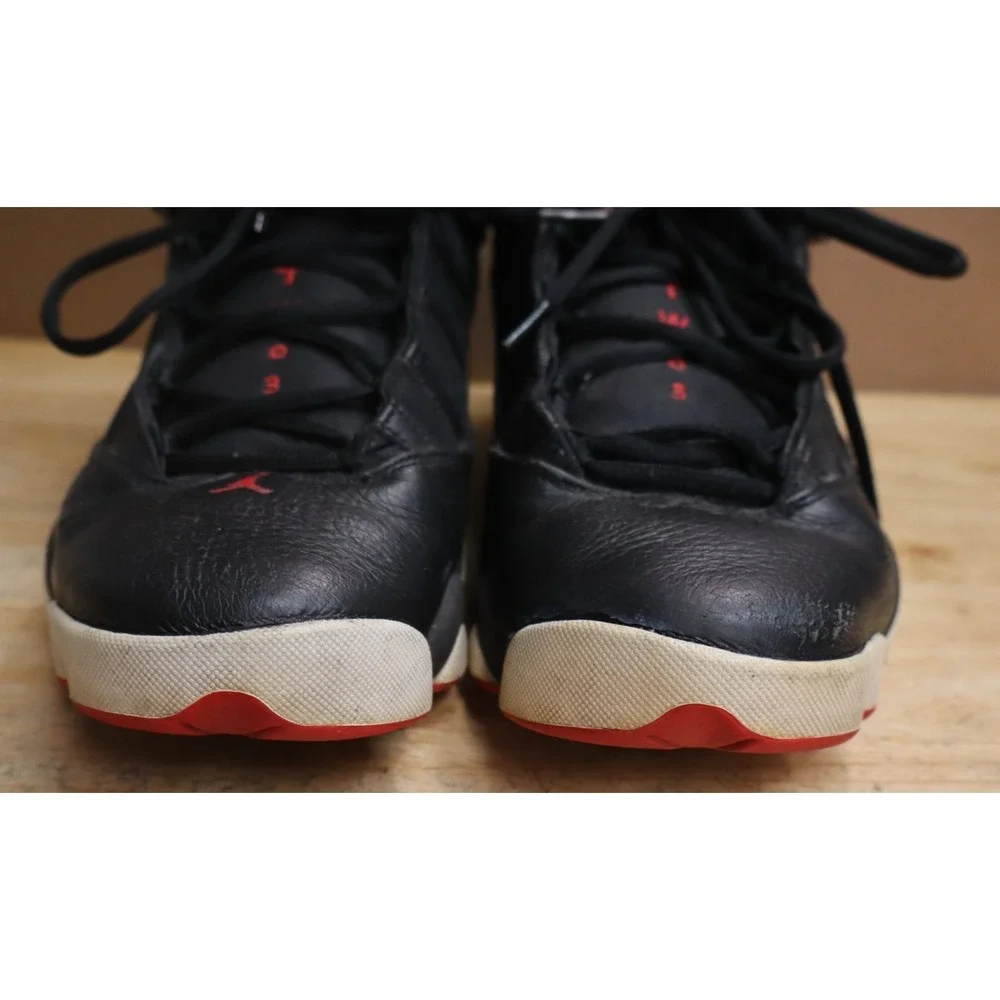 Air Jordan 6 Rings Shoes Black Red‎ White 
